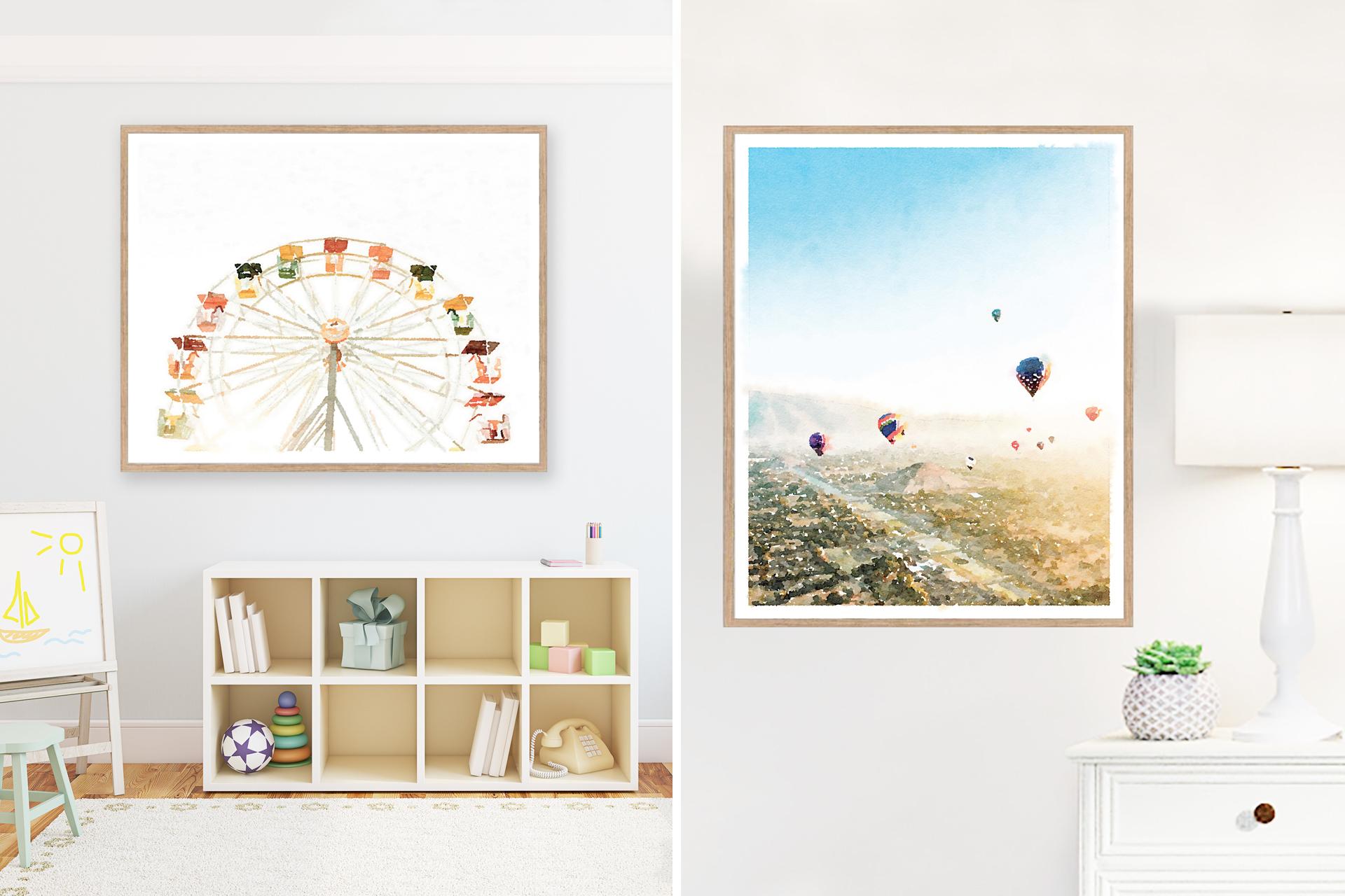 4 Super Easy Kids Room Wall Art Ideas