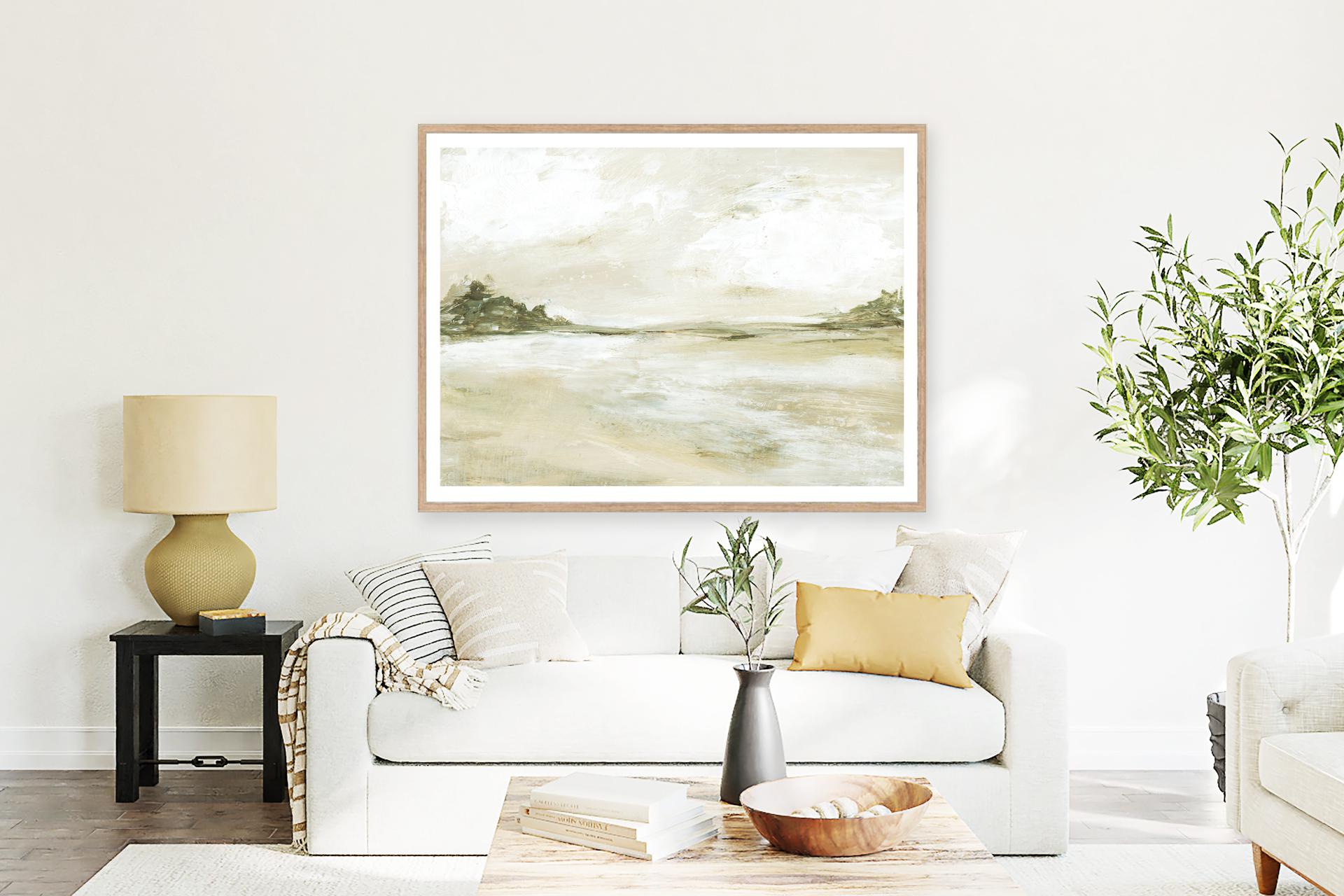 How to Fill a Large Living Room Wall When You Have No Money