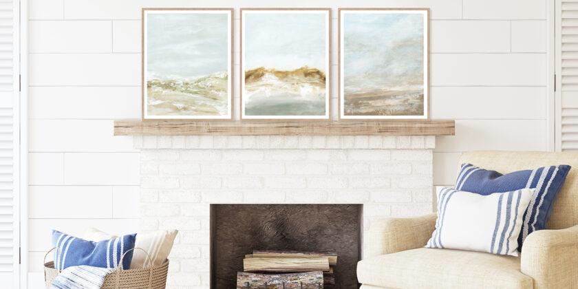 How To Hang Artwork Without Nails or Damaging Walls
