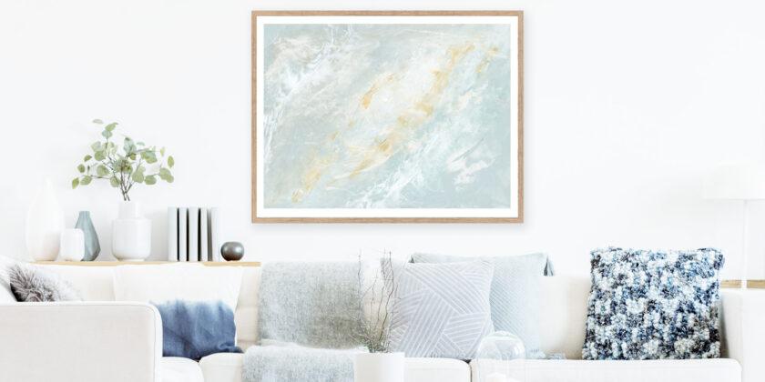 How to Choose Calming Abstract Art For A Modern Peaceful Oasis