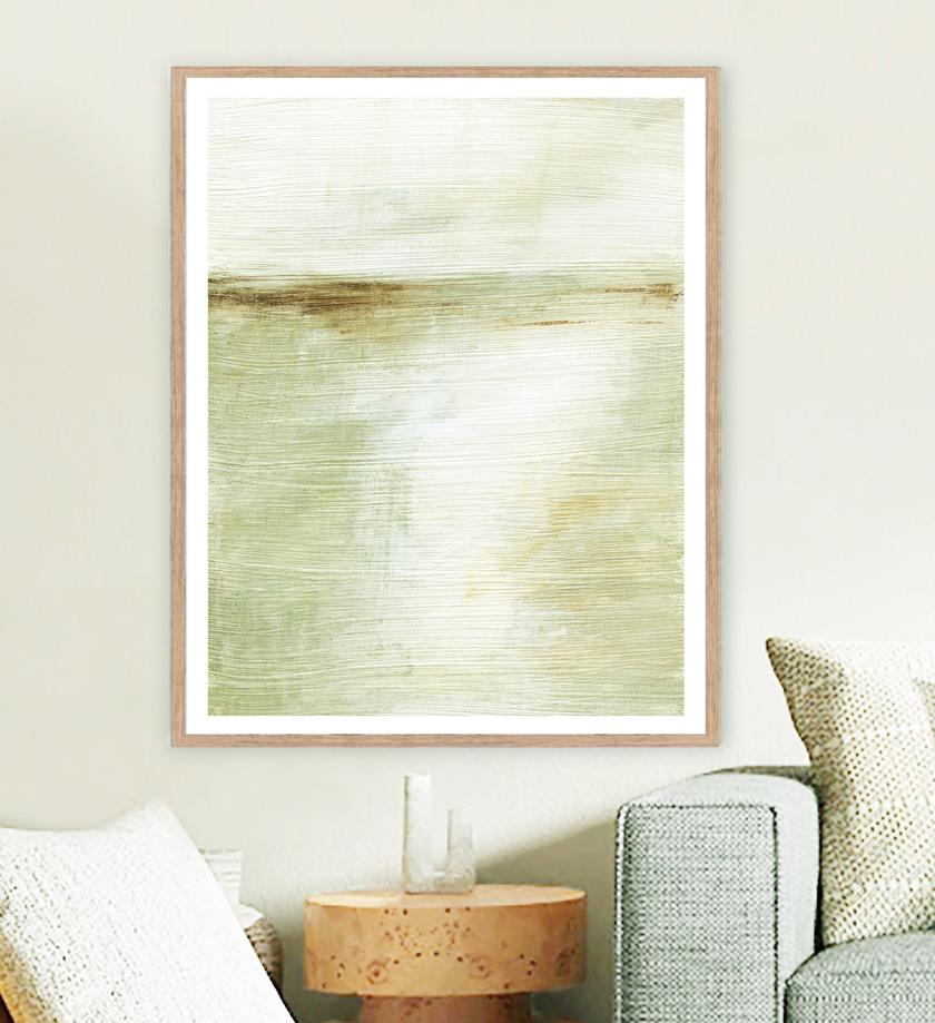 minimalist abstract landscape rustic modern printable art by nls design abstracts