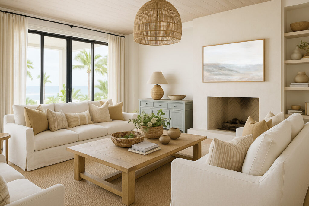 beach painted furniture