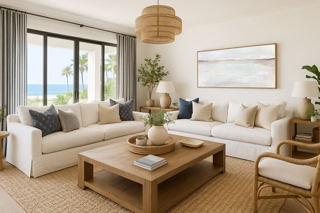coastal beach fabrics