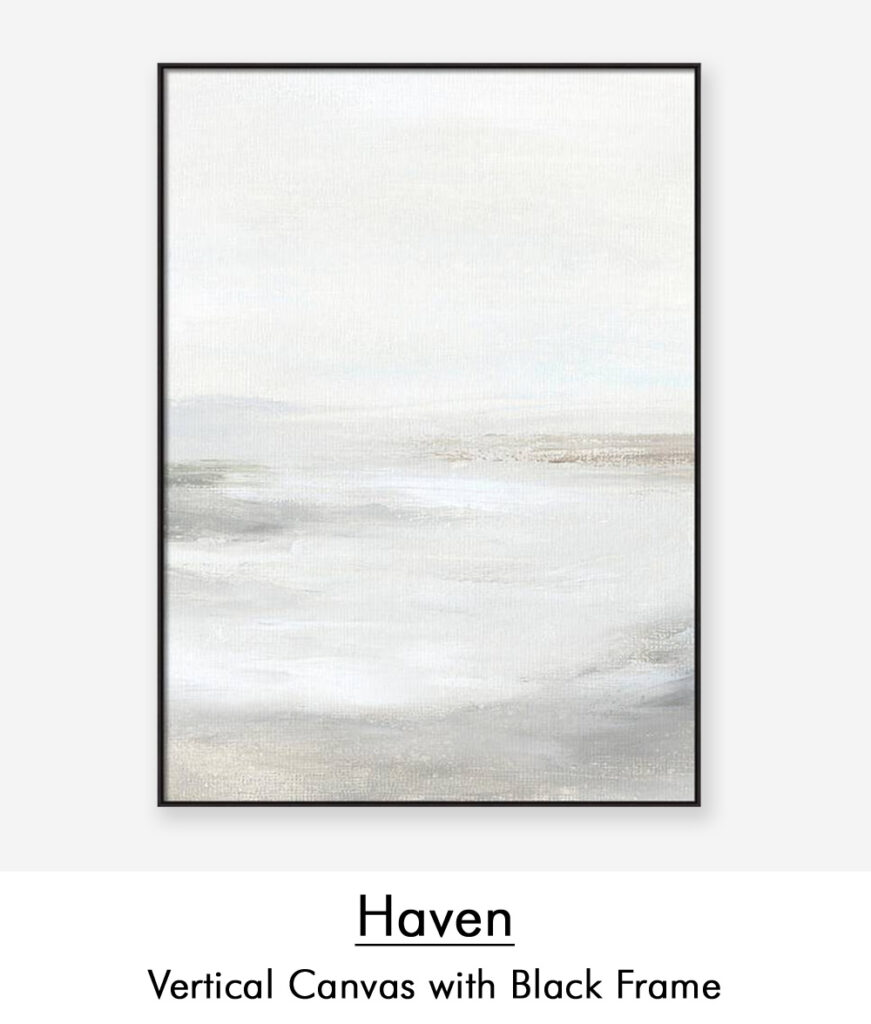 FAA haven canvas vertical black frame_text