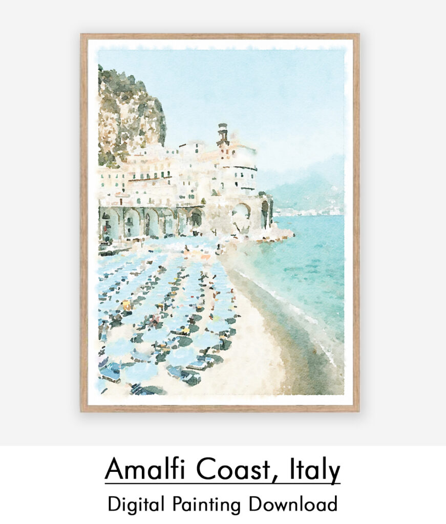 atrani amalfi italy_text