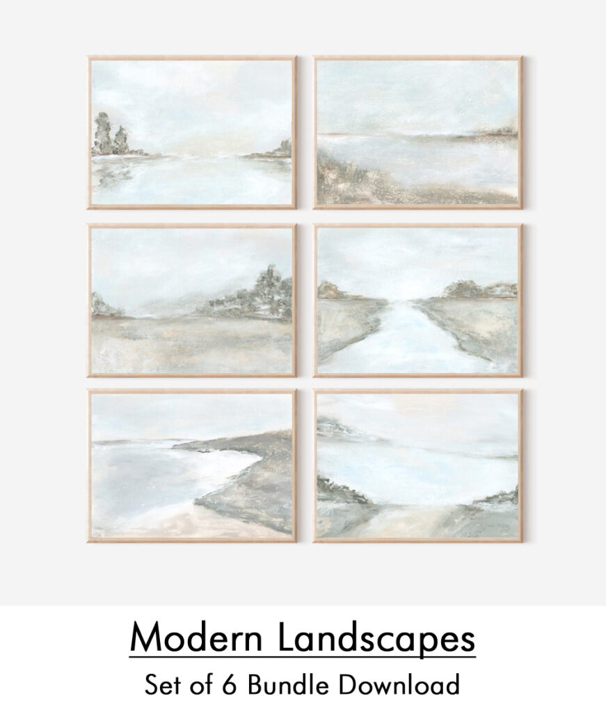 bestsellers modern landscapes set_text